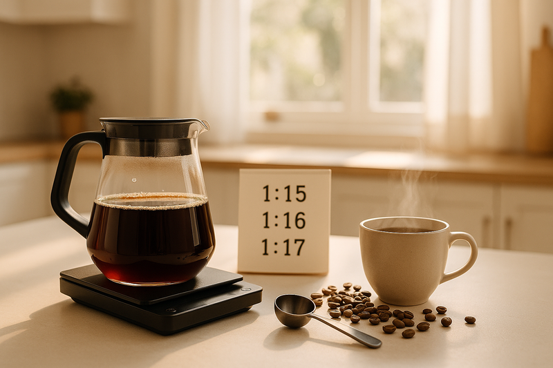 Perfect Pour: The Ideal Coffee-to-Water Ratio for a Flavorful Brew at Home